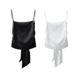 Spring 2025 New Women's Solid Color Repair Behind The Back Strap Slings