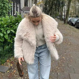 2025 New Artificial Fur Effect Short Coat