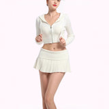 New Ins Sexy Babes Knitted Blouse Women Hanging Neck Outside Wearing Sling Vest Women's Summer