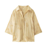 Women's Trousers Series Loose Shirt 2025 New Dessert Summer Fashion Set