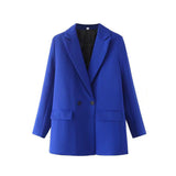 2025 Women's Jacket Jacket Spring And Autumn Classic Repair Trend Two Buckle 23 Color Suit