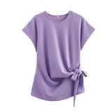 Women's Clothing 2025 Spring New Fashion Temperament Casual Soft Top Dress Dress Set