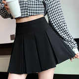 Half-Body Skirt Women's Large Size 100-Fold Skirt 2025 New High-Rise Slim Small Man Anti-Walking Spring, Autumn And Winter A Short Skirt