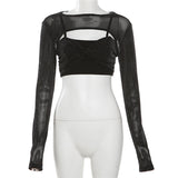 2025 New Winter Women's Sexy Hottie Diamond Sling Vest Women Body Dress Short Hoodie Set