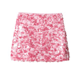 2025 Women's Autumn And Winter Temperament Light Fashion New Party Squin Mini Skirt