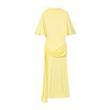 Z Wind 2025 New Fashion Temperament Women's Wear Out-Back Cascade Decoration Long Dress 4661209