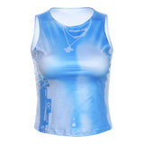 2025 Summer Fashion Trend Women's New Hanging Neck Repair Body Bumping Small Vest