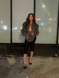 Temperament Commuting Retro Plaid Long Sleeves To Collect Waist Thin Shirt 2025 Autumn Explosion