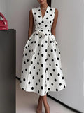 French Wave Dress 2025 Summer Retro New Temperament Slim Dress Female