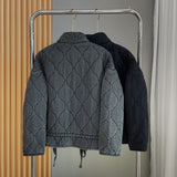 Autumn And Winter New Women's Zipper Double Pocket Three-Color Cotton Cotton Clothes