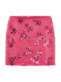 2025 Summer New Women's Fashion Hottie Starfish Decorated Sleeveless Vest Leek Skirt Set