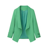 Spring And Summer 2025 New Women's Fashion City Casual Candy Small Suit Jacket