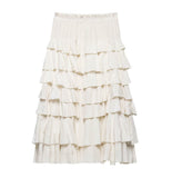 Z Women's Dress 2025 New Cake Skirt In The Long Half Dress Woman 3118209