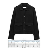 Women's 2025 New Fashioned Tuff-Pocket Pocket Dressed Jacket T-Bloat