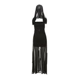 Autumn 2025 Fashion Trend Women's New Breast-Wearing Hooded Wear A Variety Of Women Wearing A Sexy Dress
