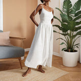 2025 Women's Elegant Sensual V-Neck High-Rise Fashion Sling Dress