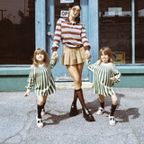 2025 Spring Long Sleeves Vintage Striped Spoo T-Shirts For Loose T-Shirts