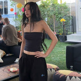 2025 Summer New Women's Clothing Jennie The Same Hot Girl With A Chest-Covered Short Outer Vest