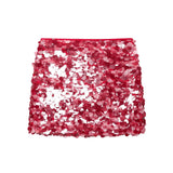 2025 Women's Autumn And Winter Temperament Light Fashion New Party Squin Mini Skirt